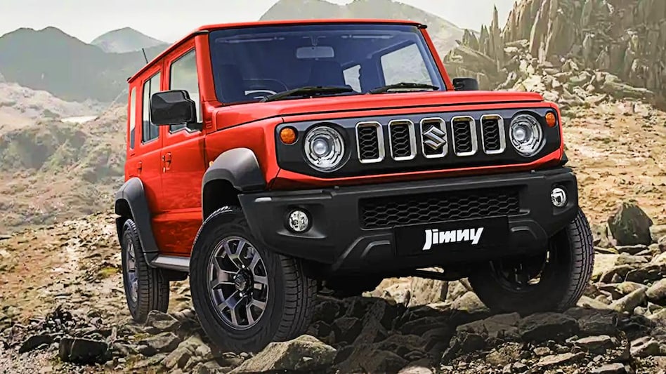 Maruti Jimny  एक कंपैक्ट SUV शानदार स्टाइल में आ गया।